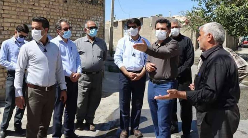 تداوم بازدیدهای میدانی دکتر قائدی رئیس کمیبسیون عمران، حمل و نقل و ترافیک شورای شهر از محله ها، در راستای توسعه محله ای و ارتقای کیفیت زندگی مردم