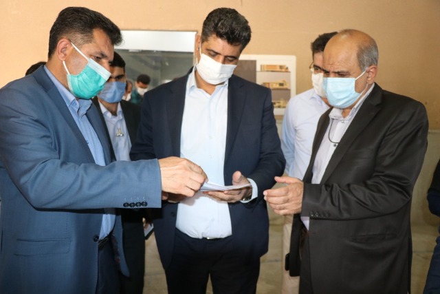 پیگیری و بازدید مستمر دکتر قائدی رئیس کمیسیون عمران، حمل و نقل و ترافیک برای تکمیل و بهره برداری از پروژه تجاری و پارکینگ سرای نور